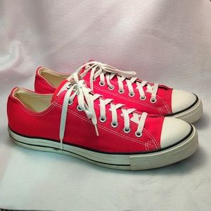 Men's Converse All Star 11.5 red